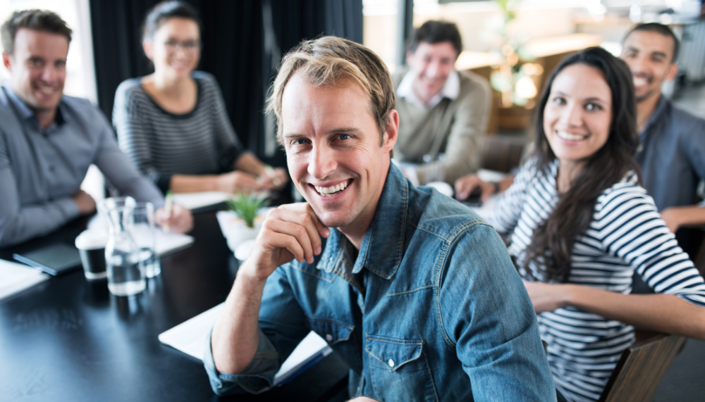 Réunion d'adhérents