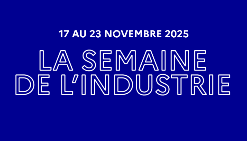 bannière 2025 de la semaine de l'industrie